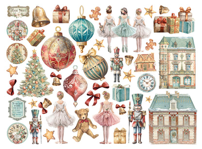 The Nutcracker Die cuts assorted