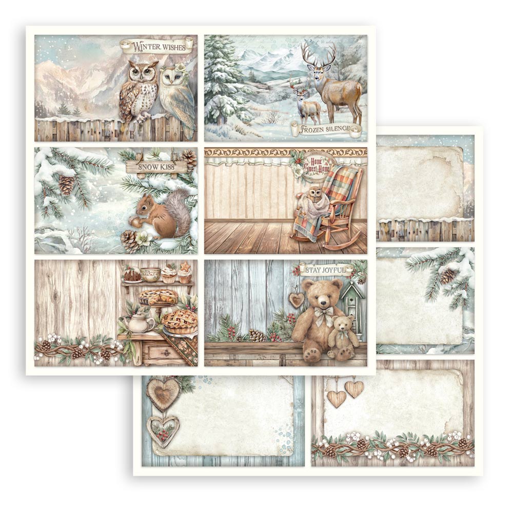 The Owl's House Scrapbooking Pad 10 sheets 12 X 12
