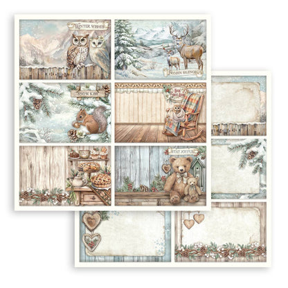 The Owl's House Scrapbooking Pad 10 sheets 12 X 12