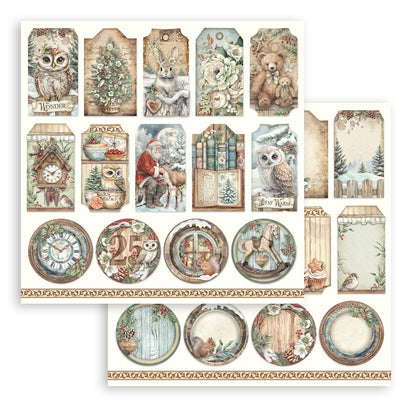 The Owl's House Scrapbooking Pad 10 sheets 12 X 12