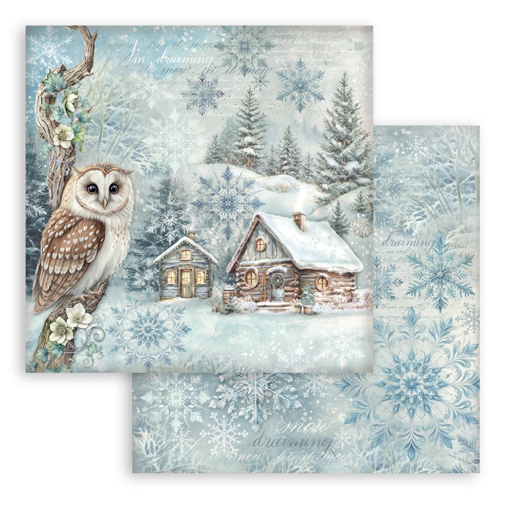 The Owl's House Scrapbooking Pad 10 sheets 12 X 12