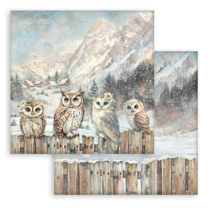 The Owl's House Scrapbooking Pad 10 sheets 12 X 12