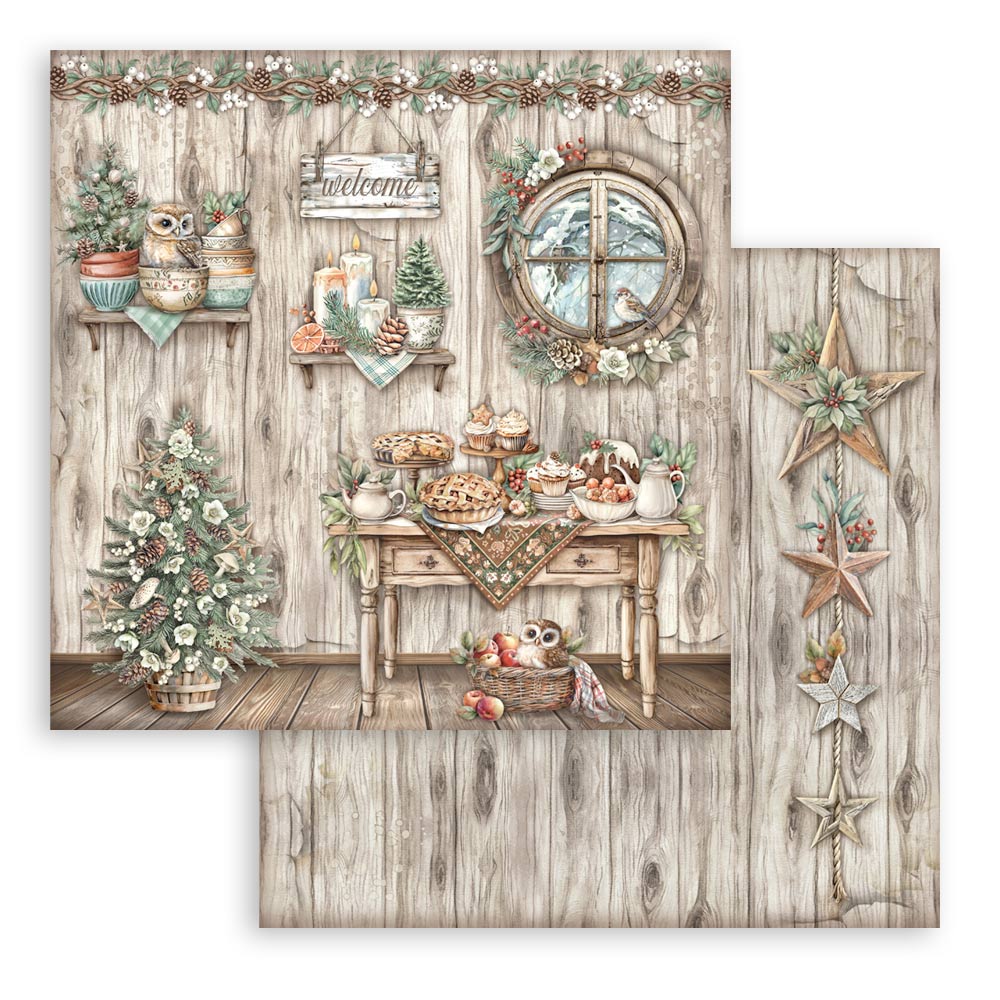 The Owl's House Scrapbooking Pad 10 sheets 12 X 12