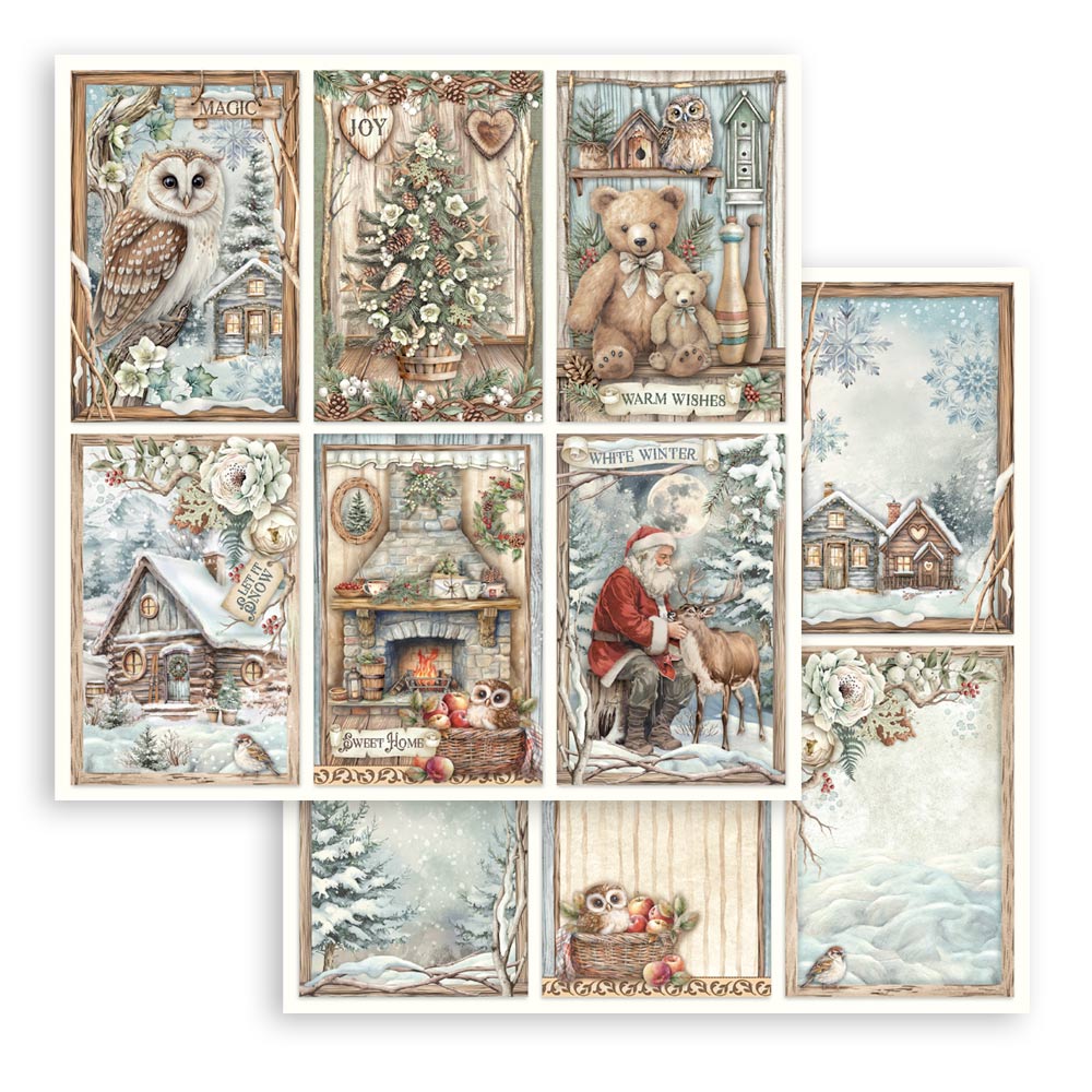 The Owl's House Scrapbooking Pad 10 sheets 12 X 12