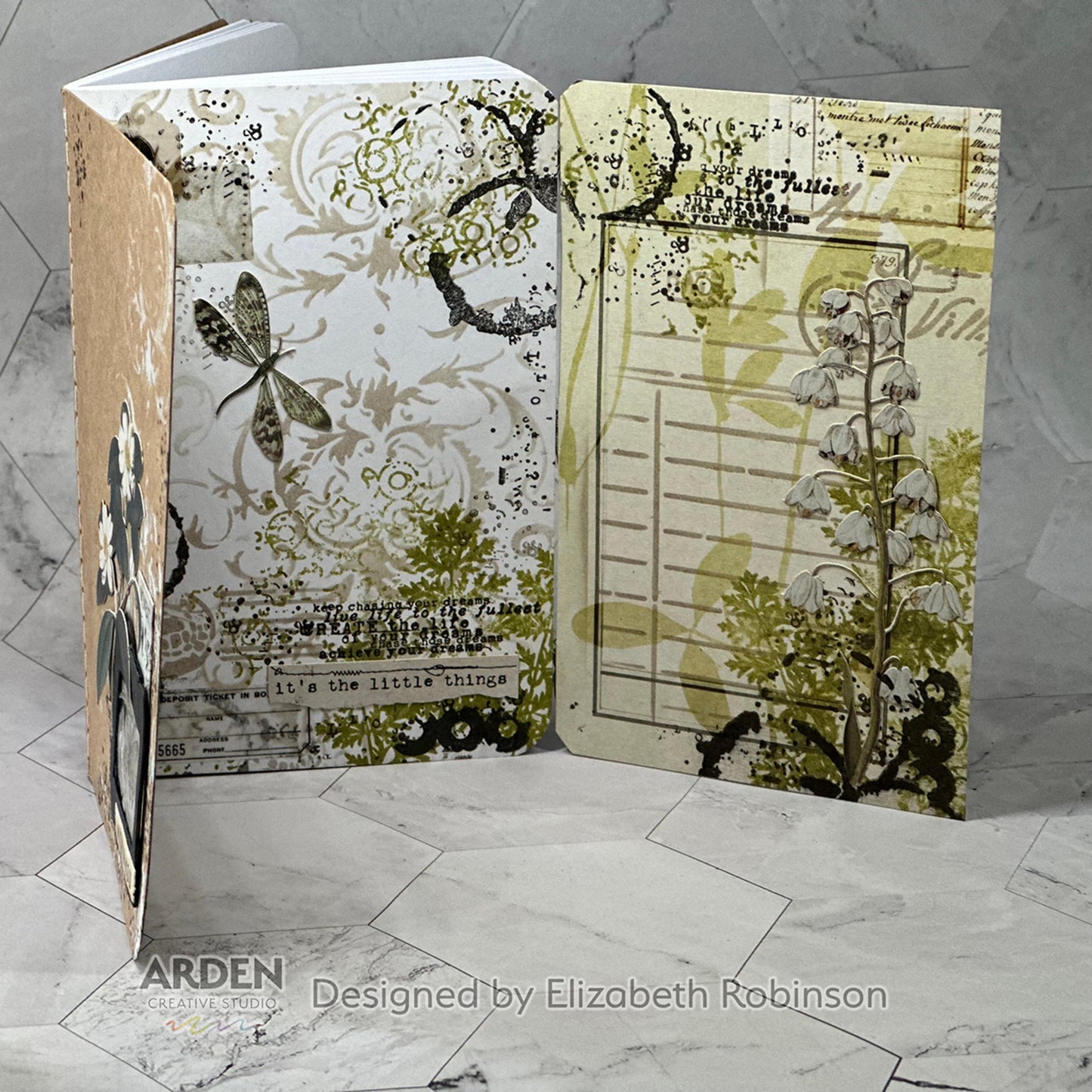 Maker Series Maker's Marks 4 in x 8 in Clear Stamp Set