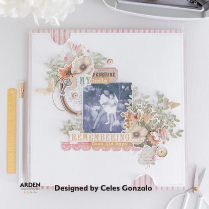 Echoes of the Past 6in x 8in Clear Stamp Set