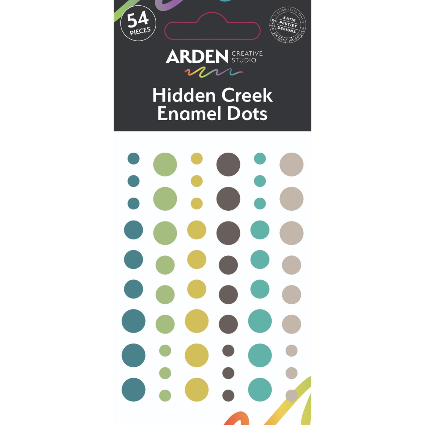 Hidden Creek Enamel Dots