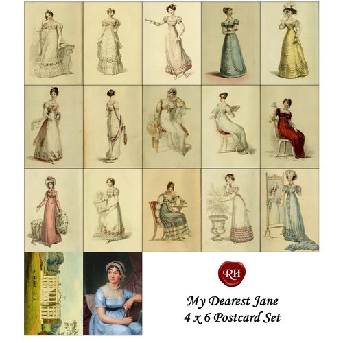 My Dearest Jane Postcard Pack - Digital Download