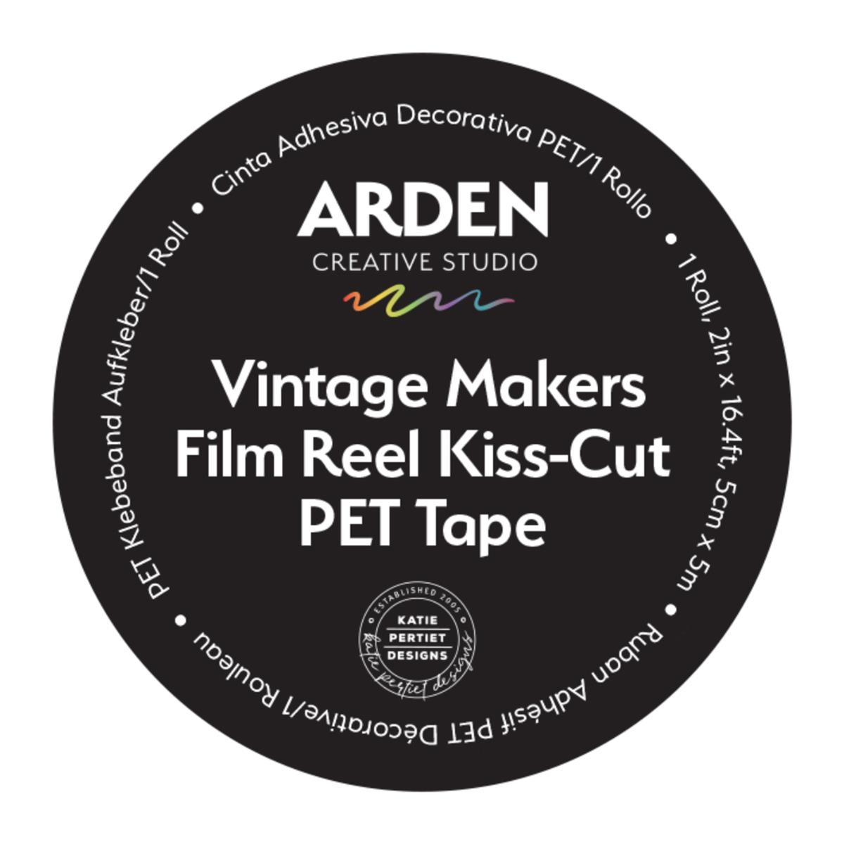 Vintage Makers Film Reel Kiss-Cut PET Tape 5m/16.4ft