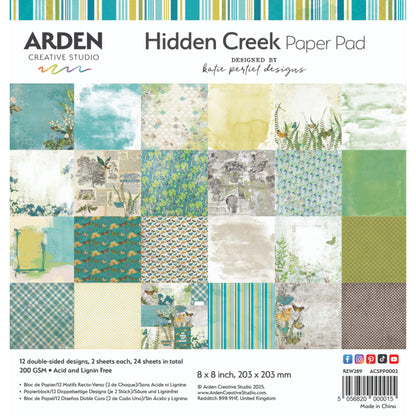 Hidden Creek 8in x 8in Paper Pad