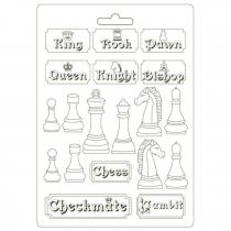 Alice chessboard Soft Mould A4
