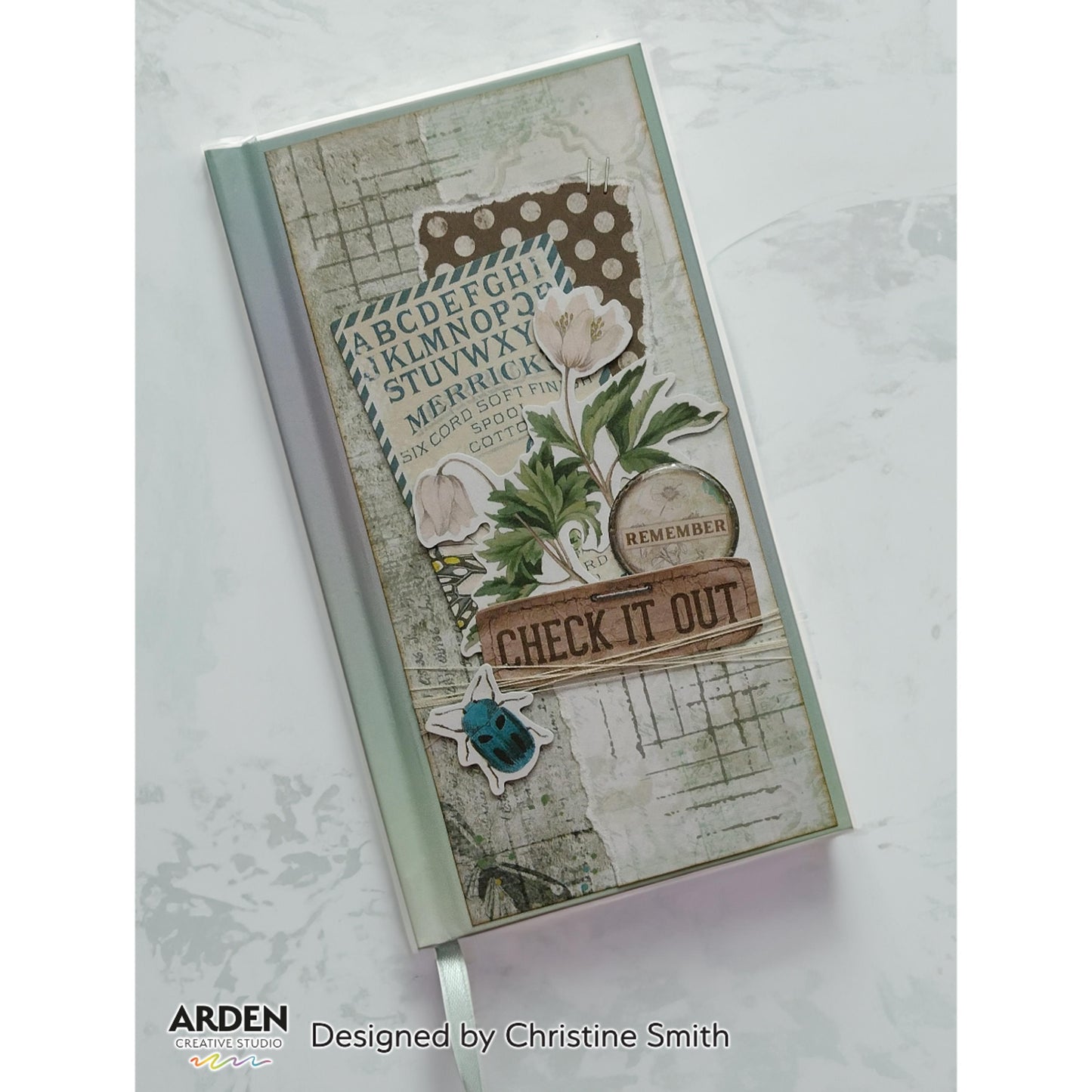 Maker Series ARTful Ledgers 01 4 in x 6 in Stamp Set