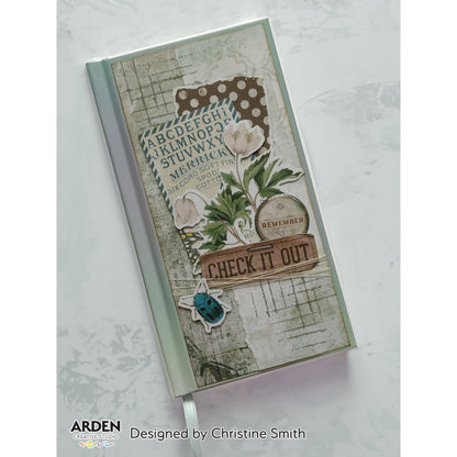 Maker Series ARTful Ledgers 01 4 in x 6 in Stamp Set