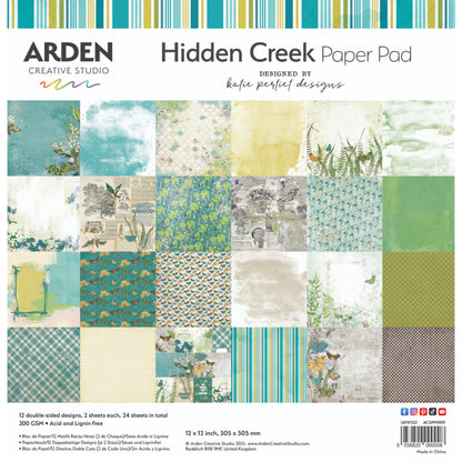 Hidden Creek 12in x 12in Paper Pad